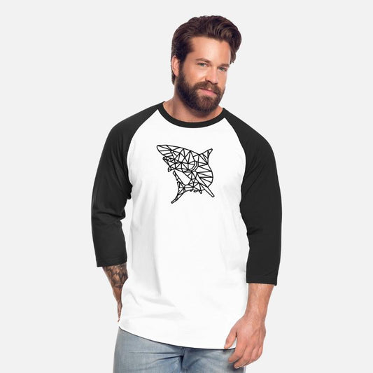 Jaws of Style: Geometric Shark Fashion