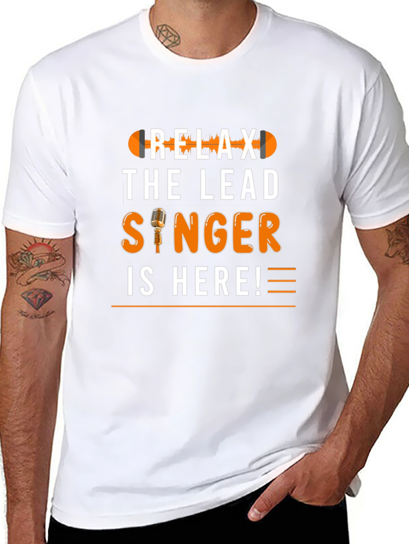 Relax The Lead Singer Is Here T-Shirt