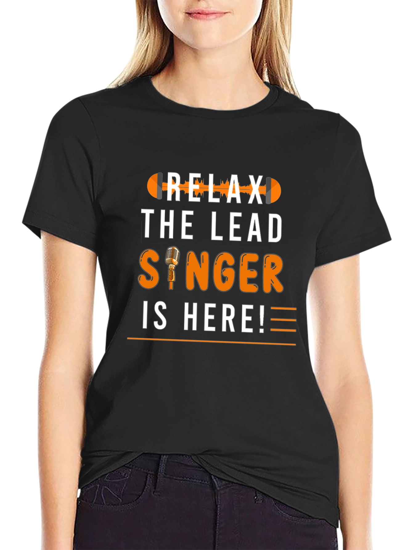 Relax The Lead Singer Is Here T-Shirt