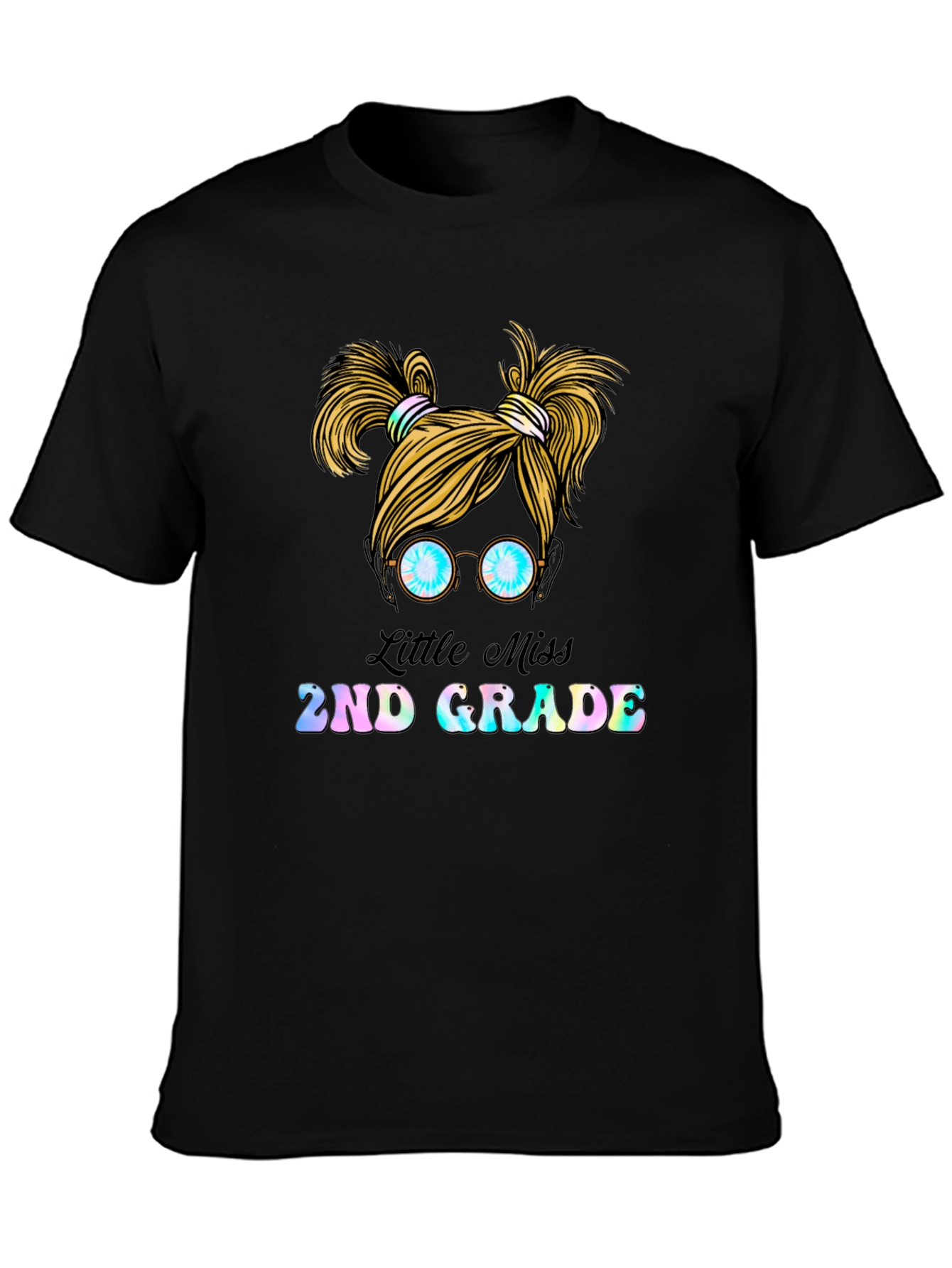 Little Miss 2nd Grade Graphic Tee