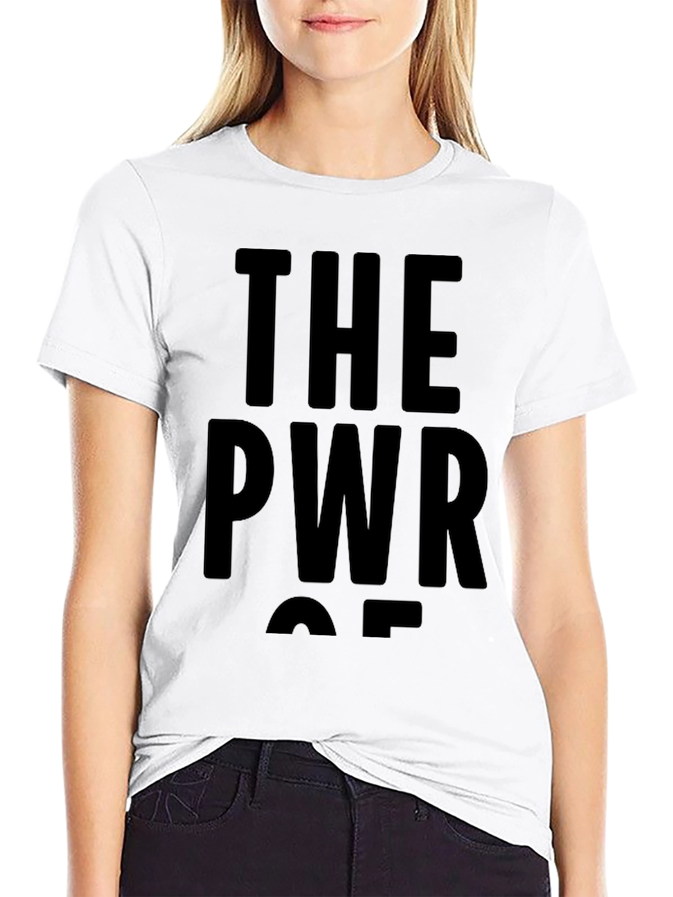 The PWR OF T-Shirt - Bold Graphic Tee