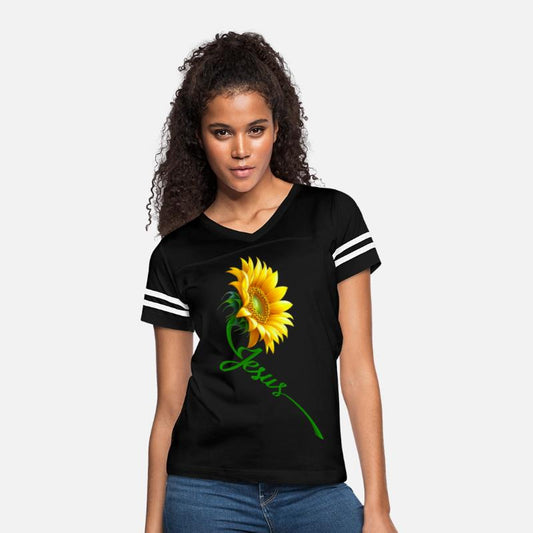 Jesus Sunflower Spiritual Christian Faith