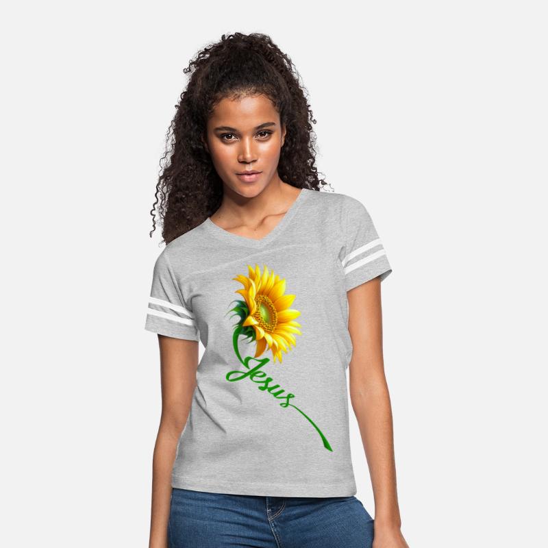 Jesus Sunflower Spiritual Christian Faith