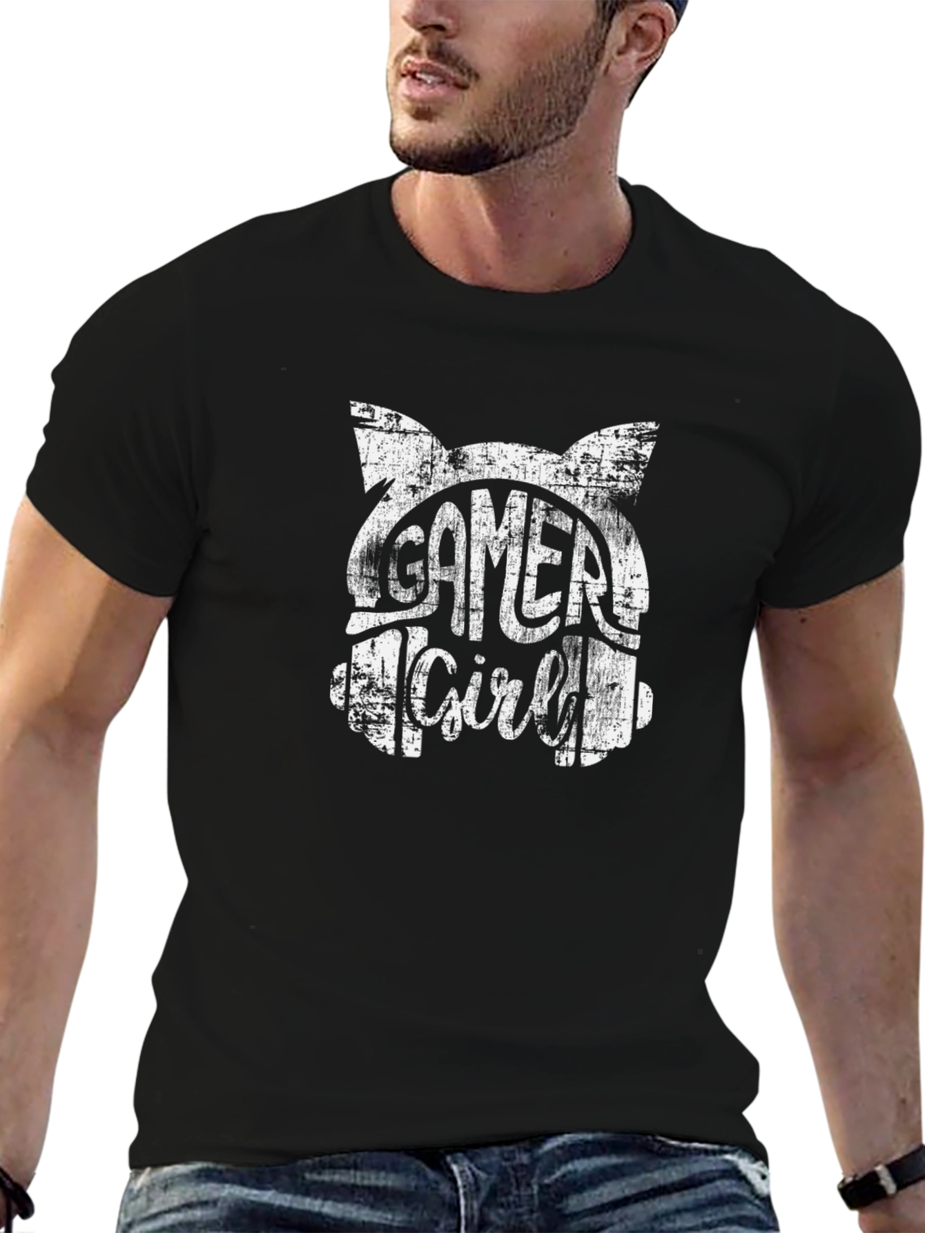 Gamer Girl T-Shirt - Black
