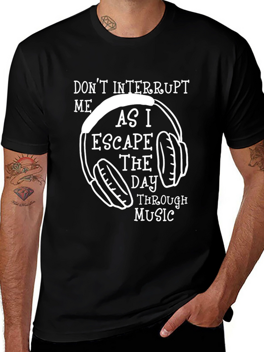 Dont Interrupt Music T-Shirt