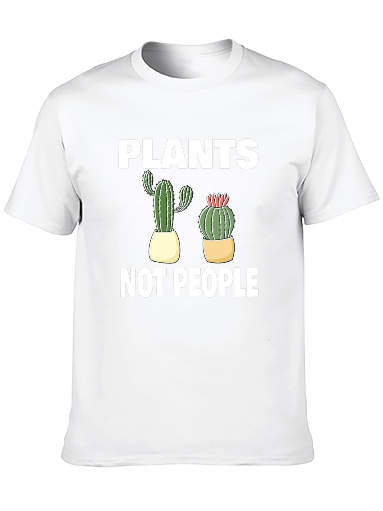 Plants Not People Graphic T-Shirt