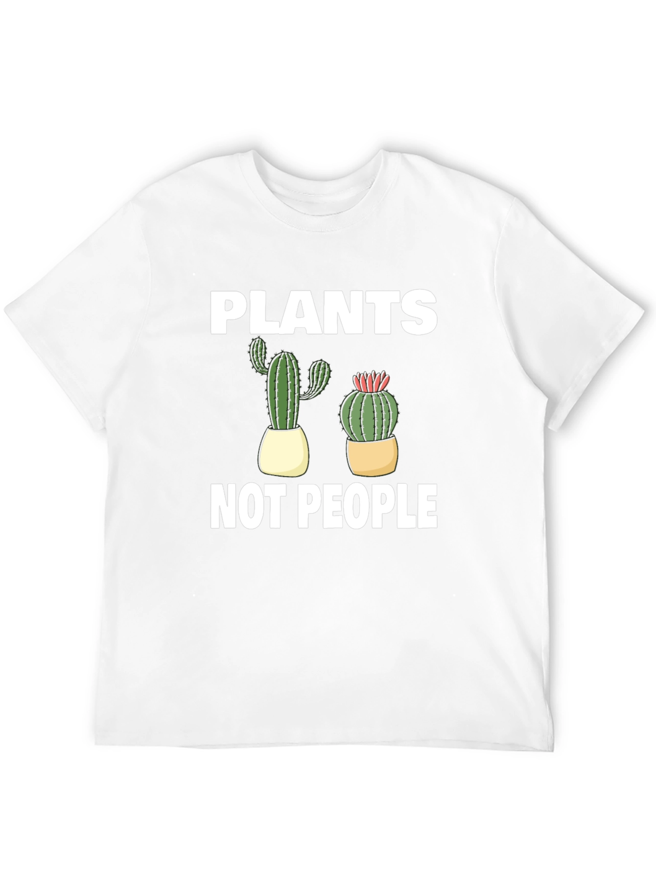 Plants Not People Graphic T-Shirt