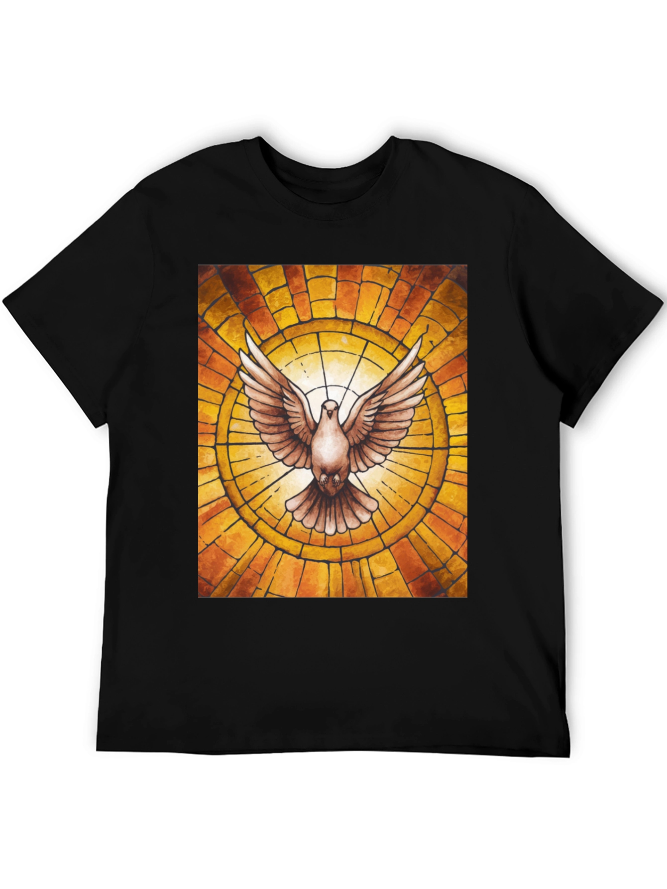 Dove Stained Glass Graphic Tee