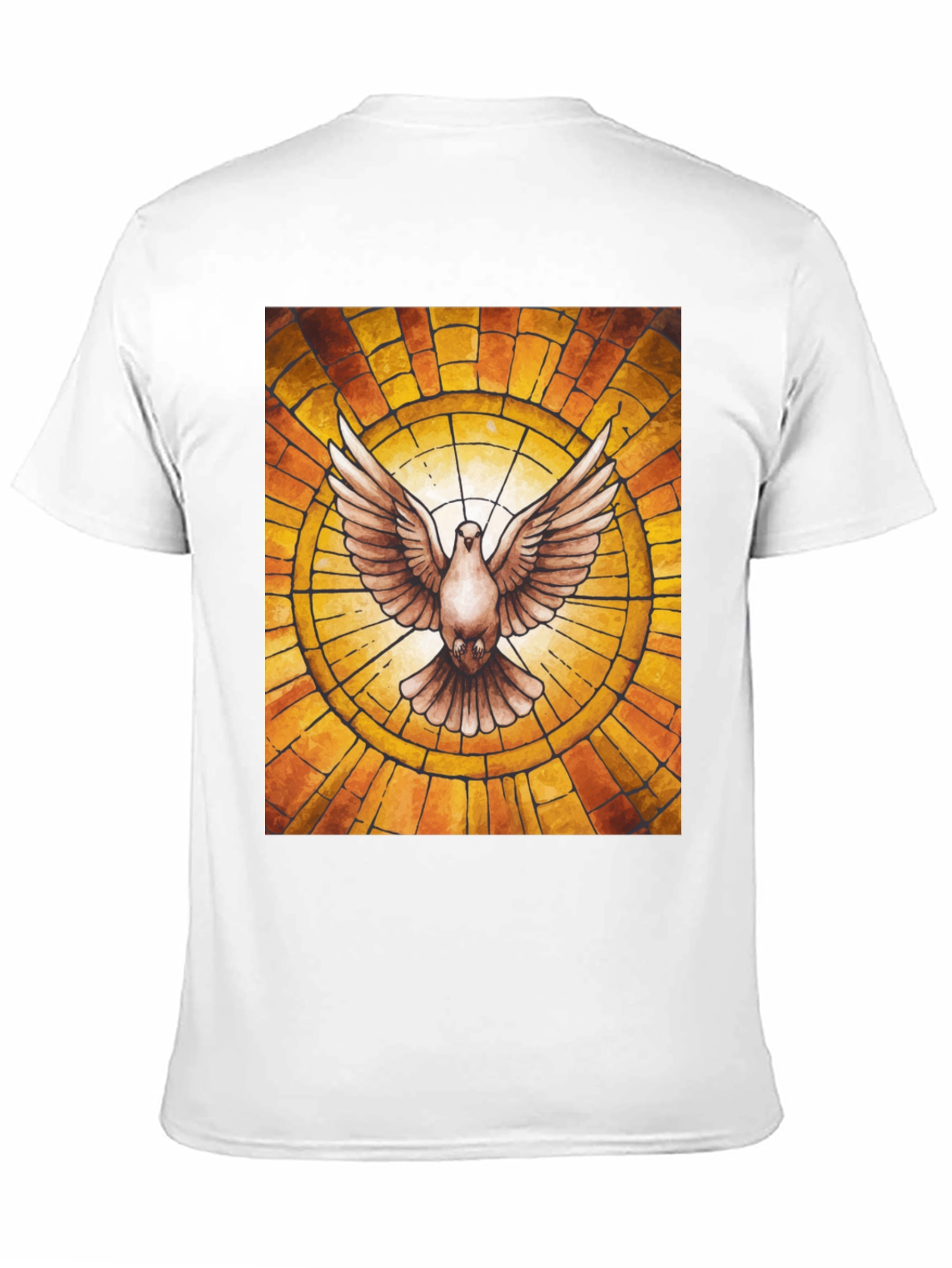 Dove Stained Glass Graphic Tee