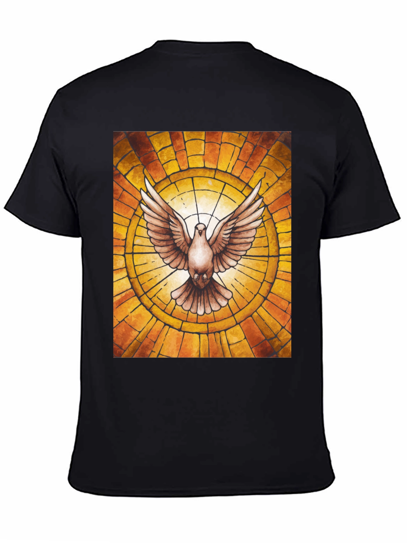 Dove Stained Glass Graphic Tee