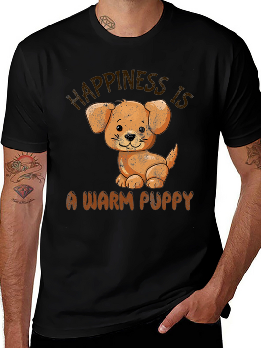 Happiness is a Warm Puppy T-Shirt
