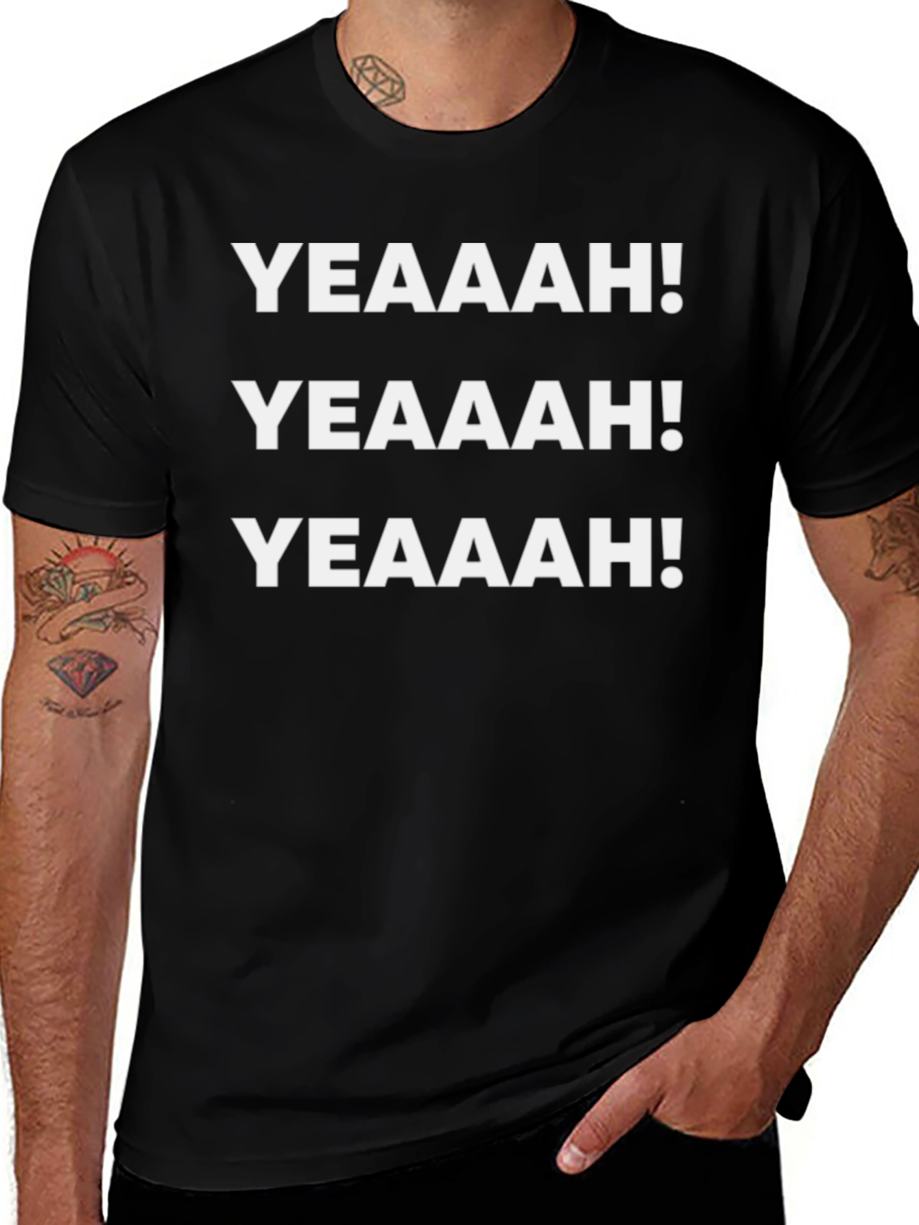 YEAAAH! Graphic Tee - Bold Statement T-Shirt