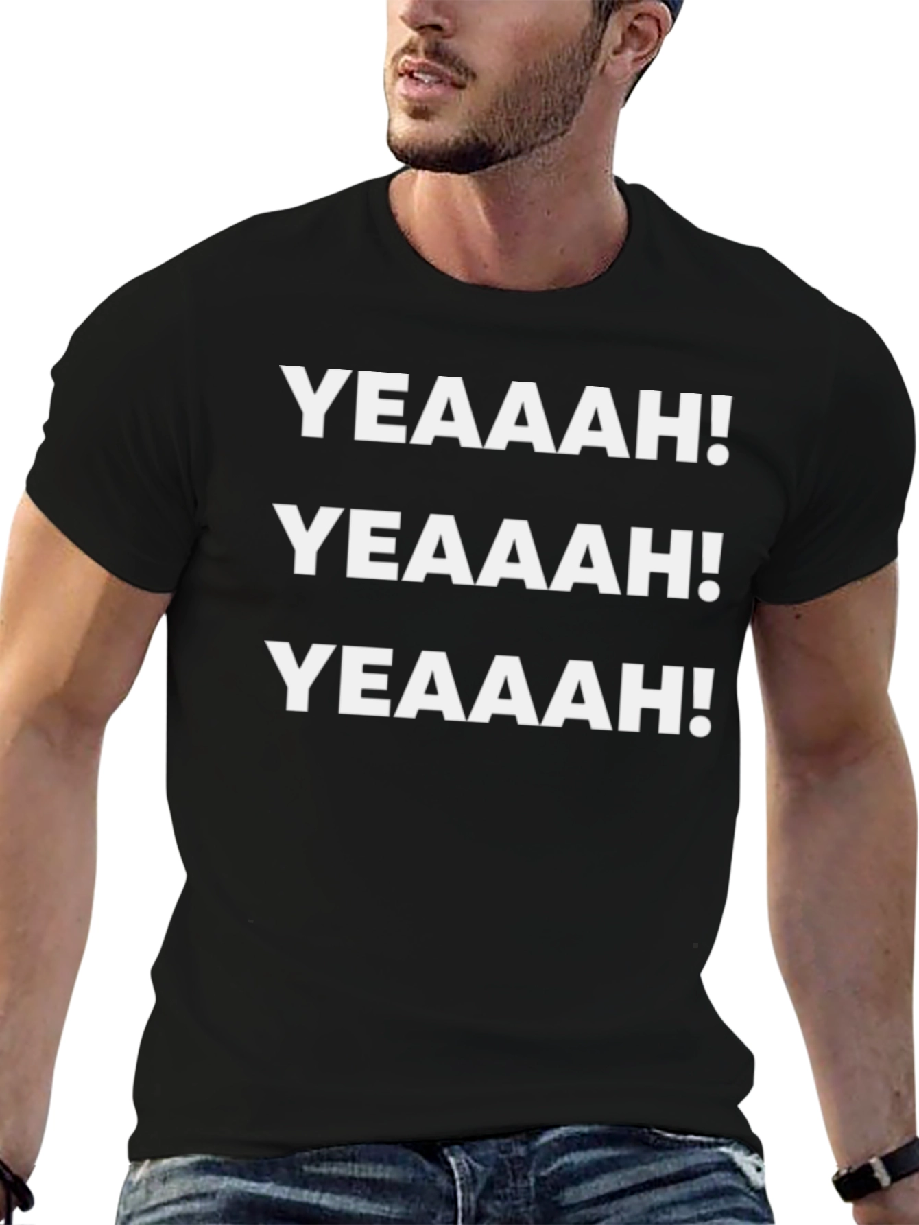 YEAAAH! Graphic Tee - Bold Statement T-Shirt