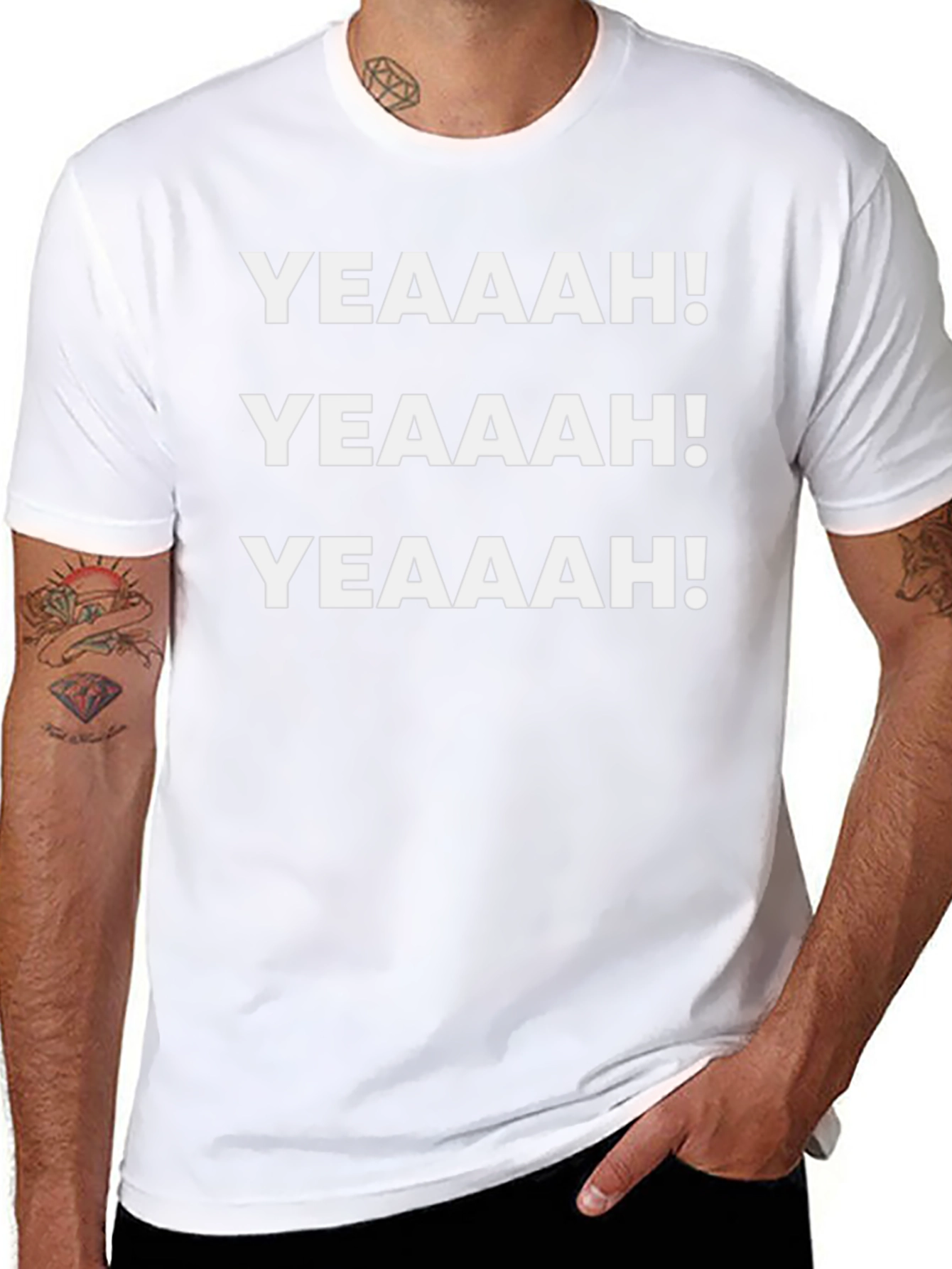 YEAAAH! Graphic Tee - Bold Statement T-Shirt
