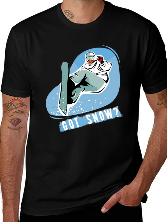 Got Snow? Snowboard Graphic Tee - Winter Sports