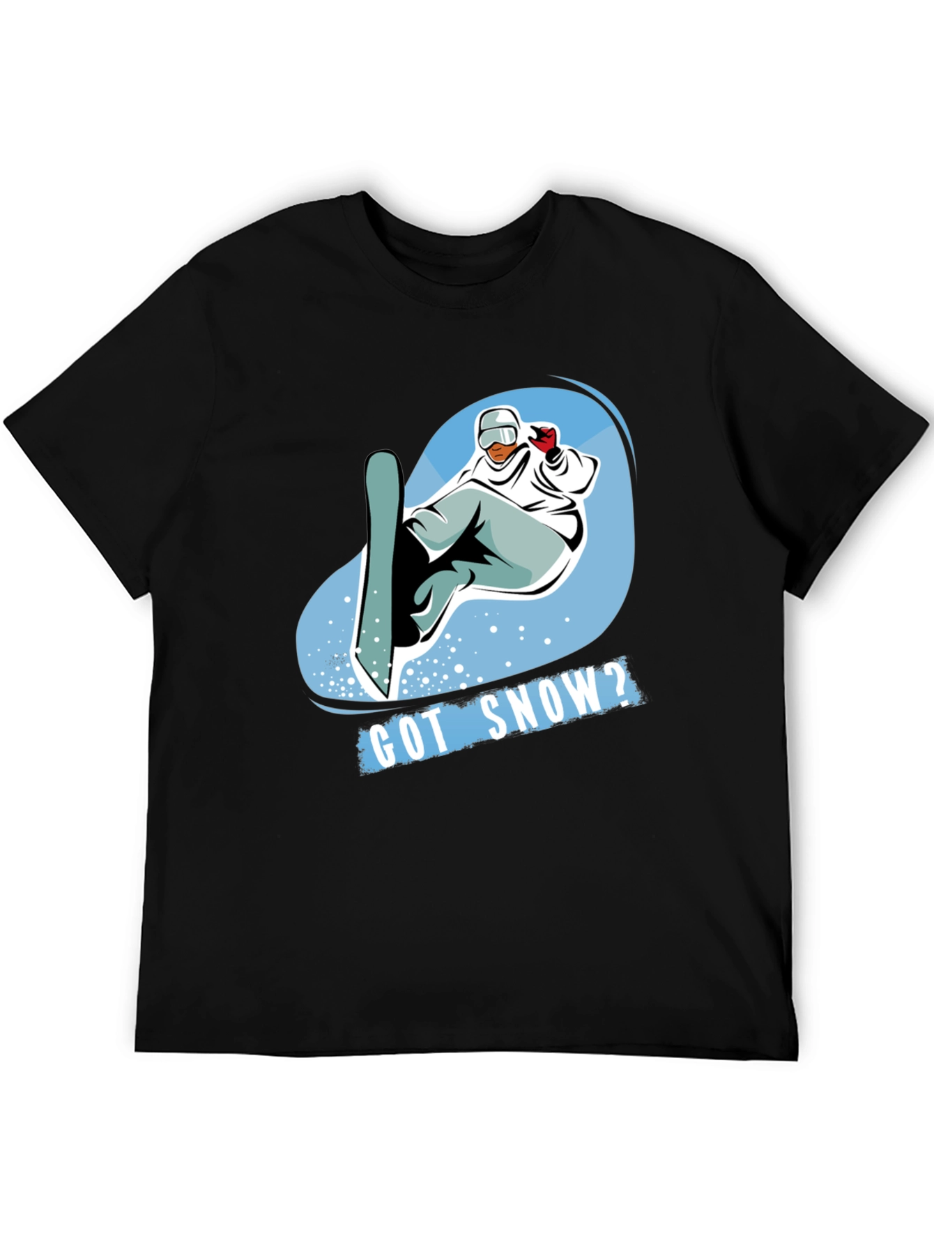 Got Snow? Snowboard Graphic Tee - Winter Sports