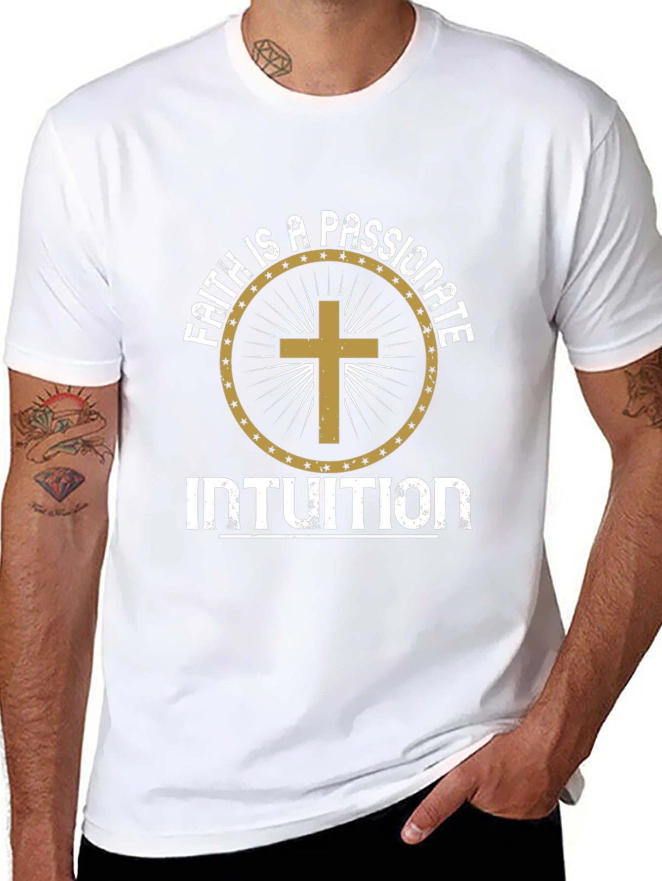 Faith is a Passionate Intuition Graphic Tee