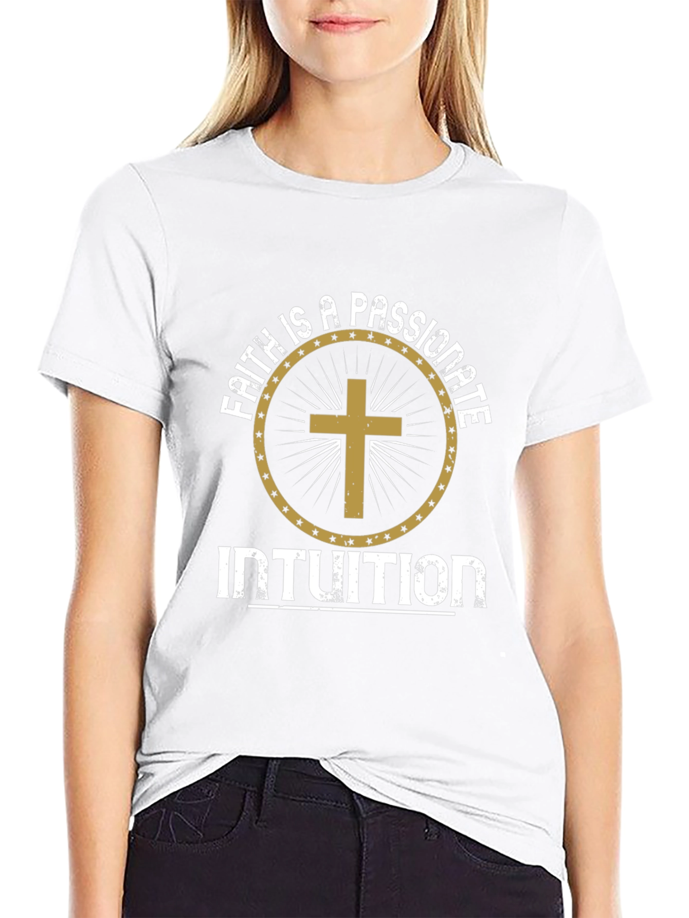 Faith is a Passionate Intuition Graphic Tee