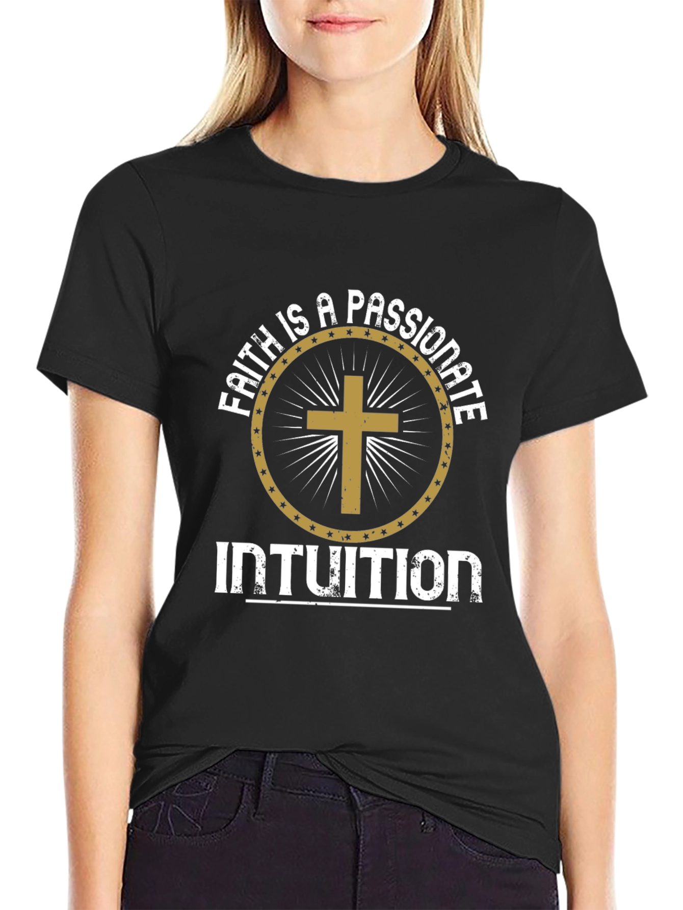 Faith is a Passionate Intuition Graphic Tee