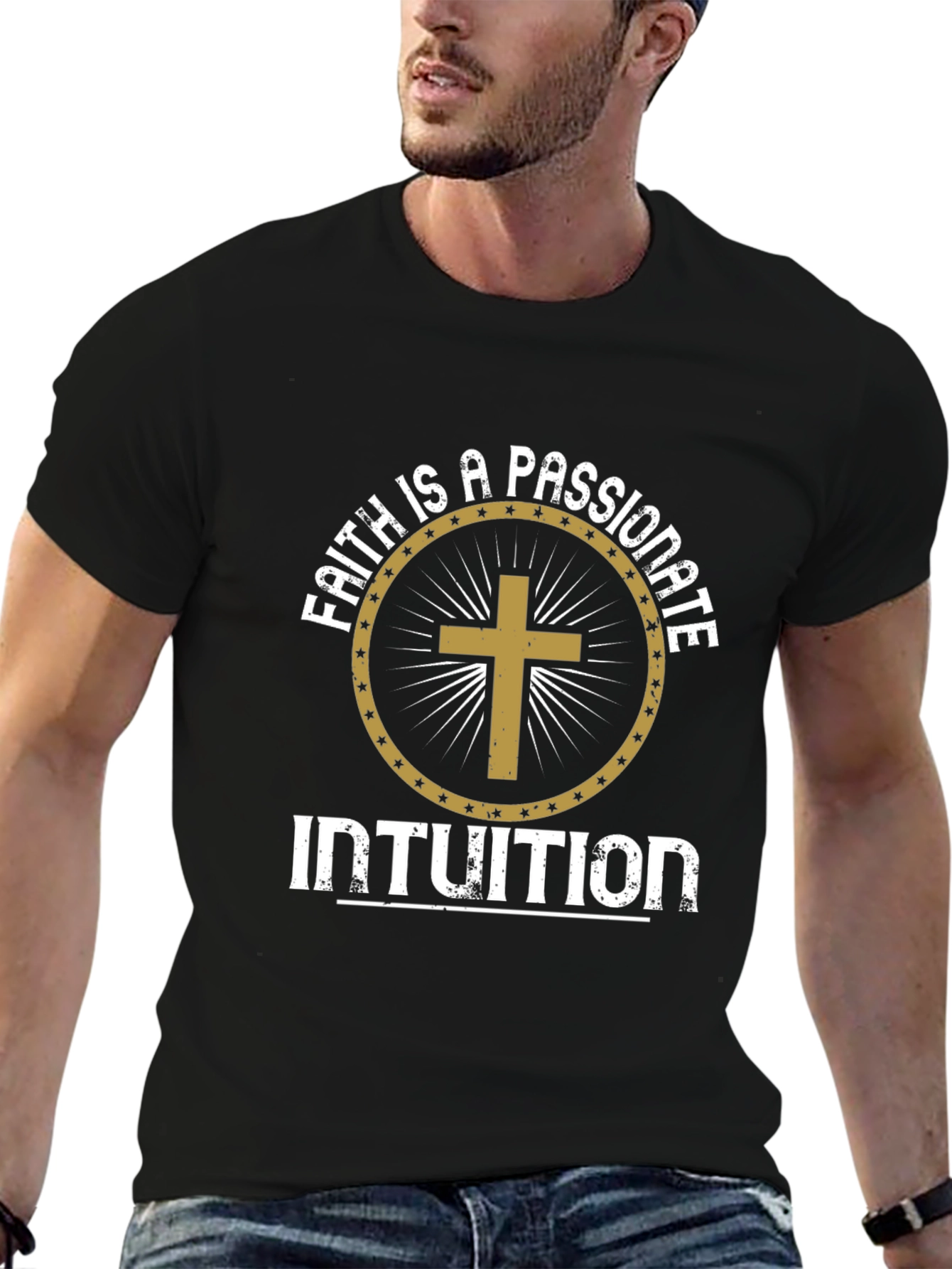 Faith is a Passionate Intuition Graphic Tee