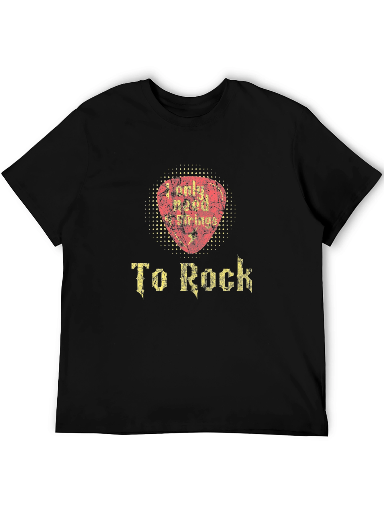 Rock & Roll Guitar Pick T-Shirt