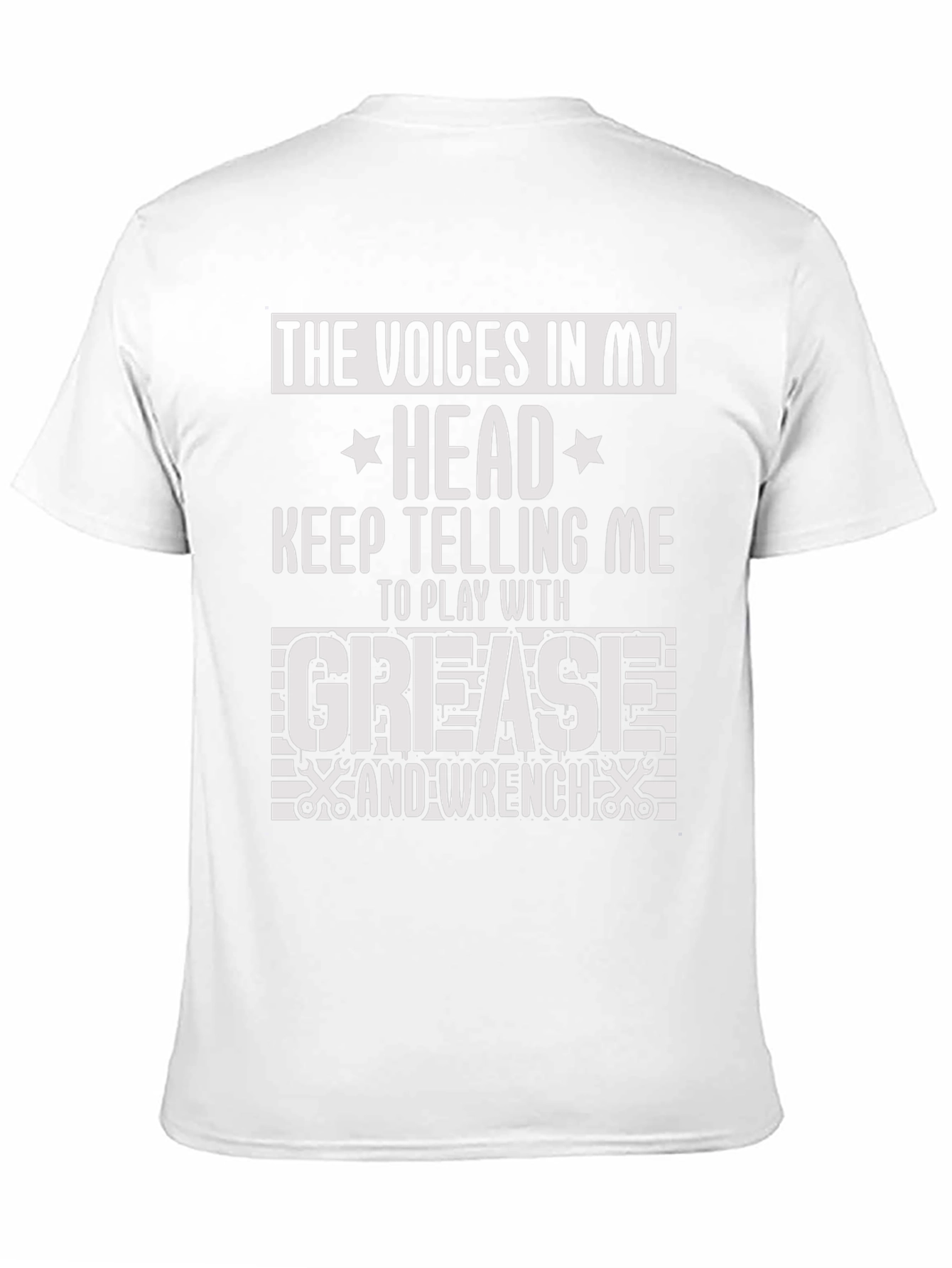 Voices In My Head Grease & Wrench T-Shirt