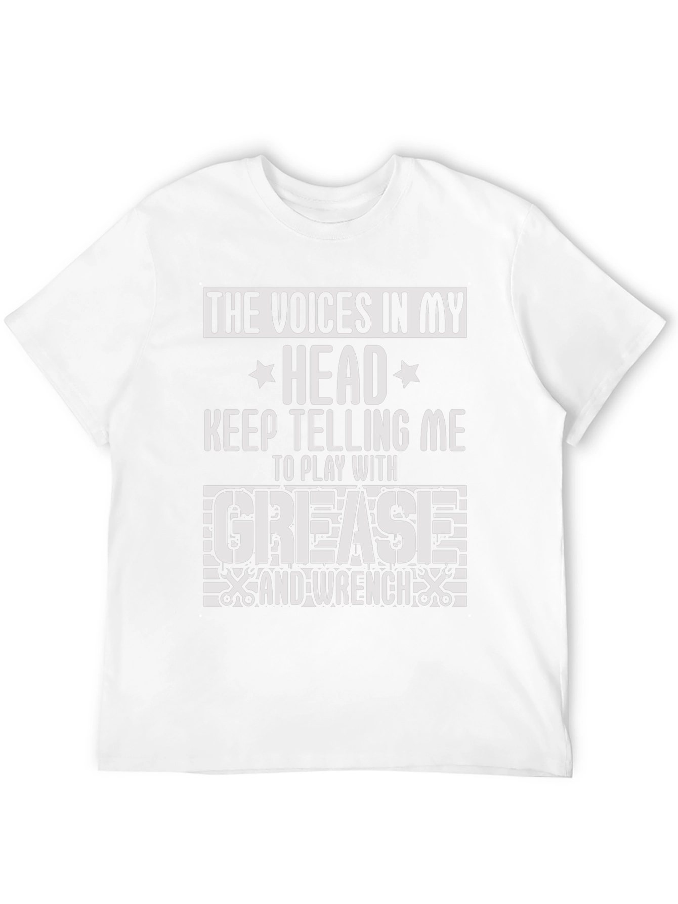 Voices In My Head Grease & Wrench T-Shirt