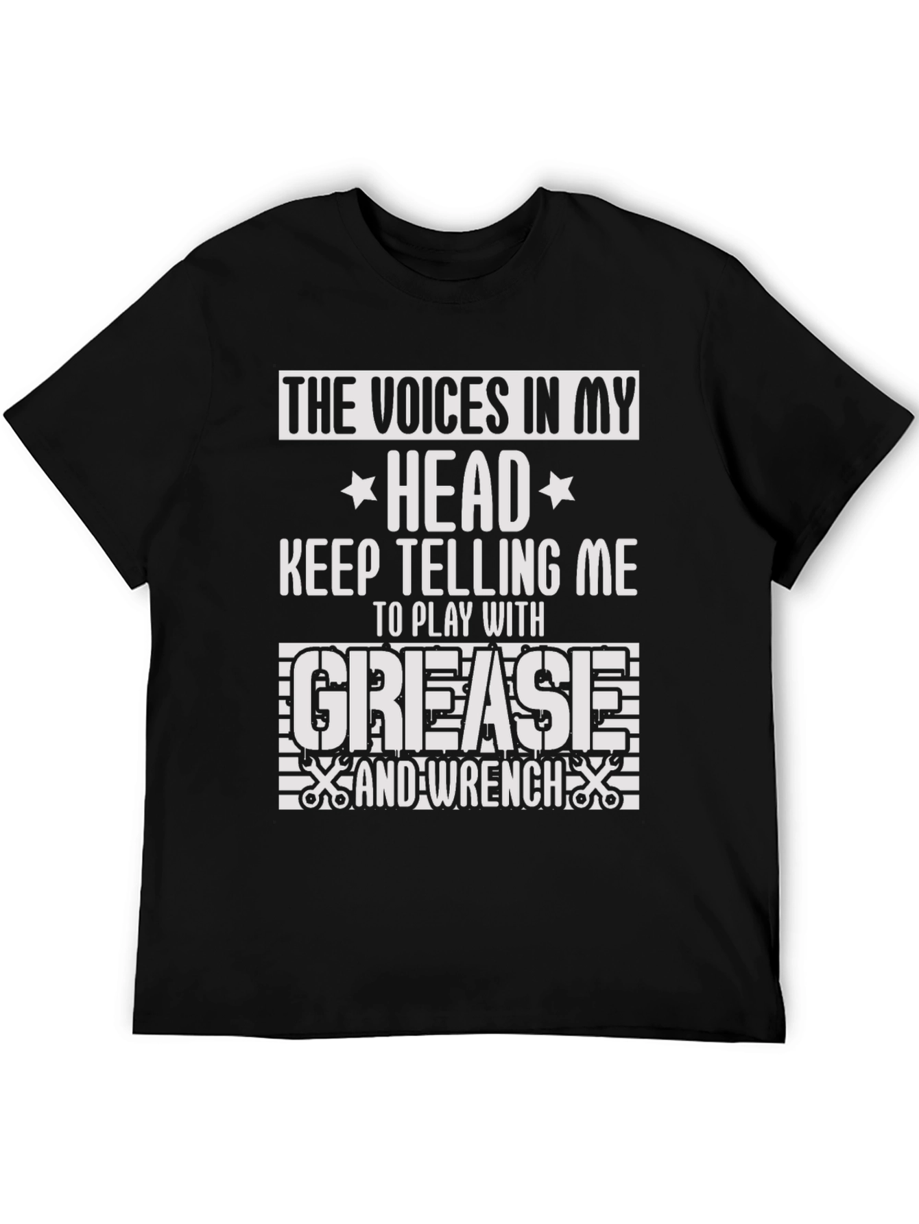 Voices In My Head Grease & Wrench T-Shirt