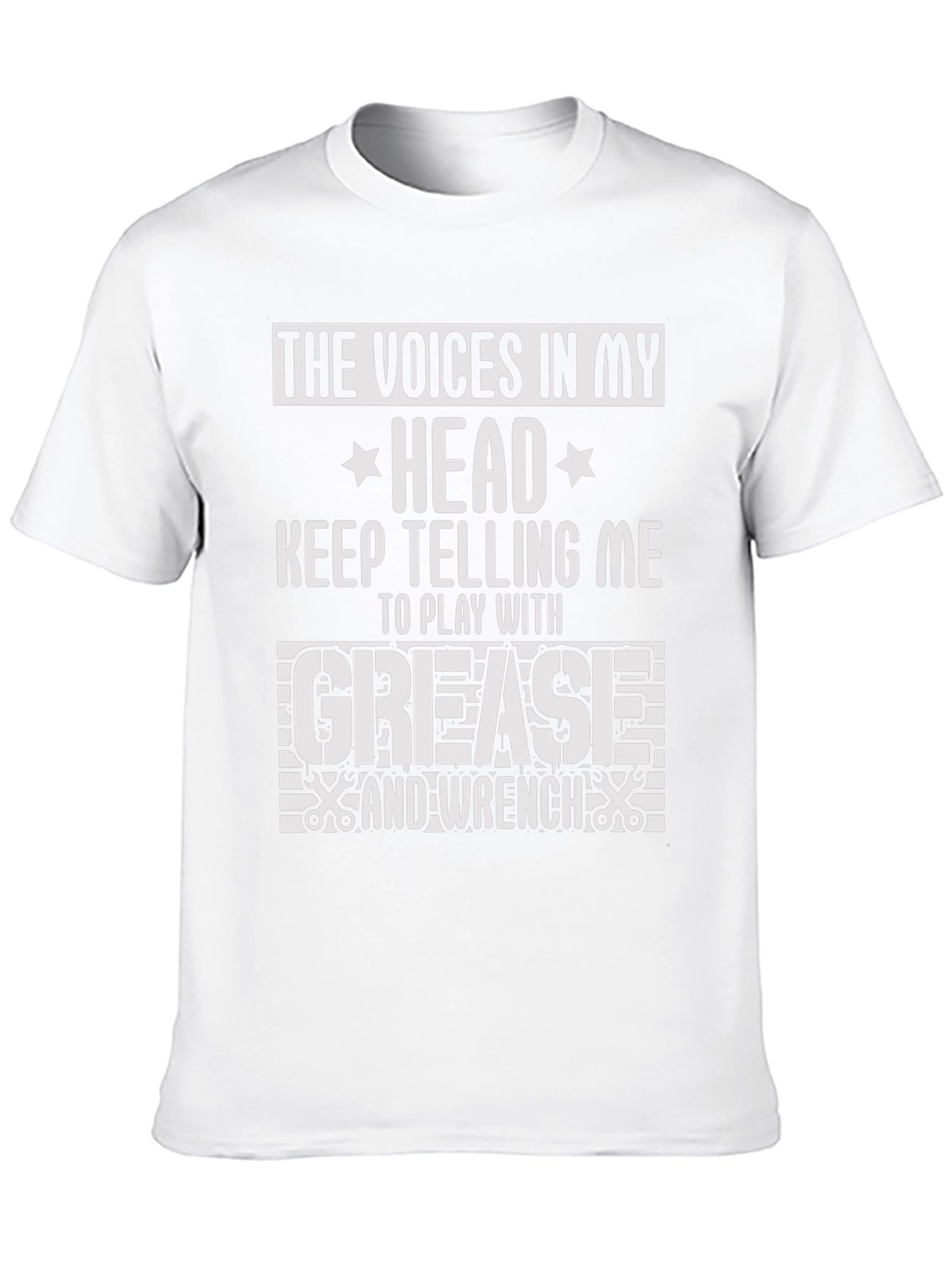 Voices In My Head Grease & Wrench T-Shirt