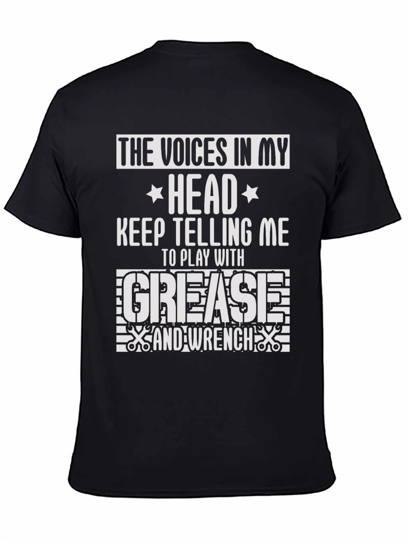 Voices In My Head Grease & Wrench T-Shirt