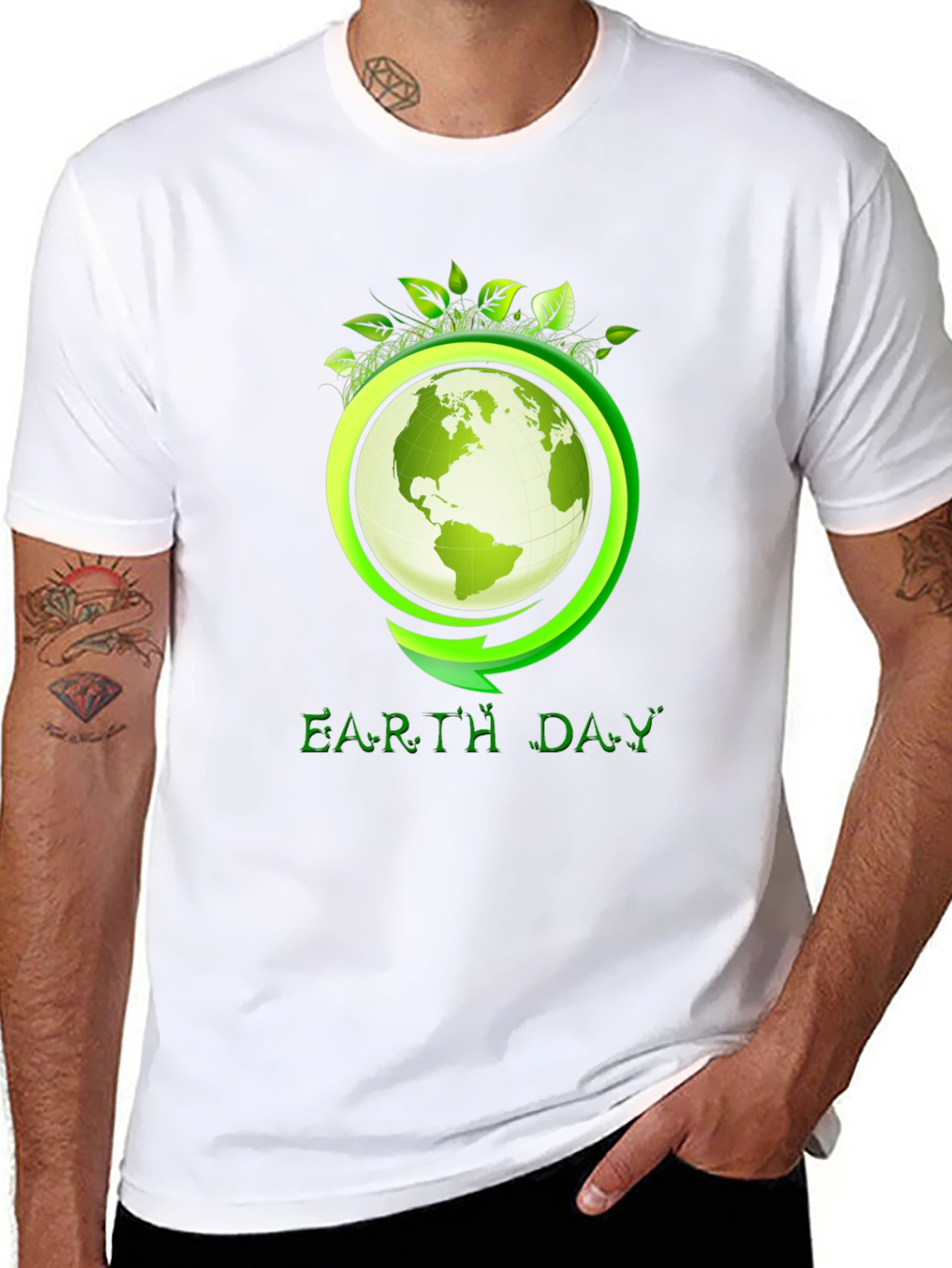 Earth Day T-Shirt -  Recycle Themed Graphic Tee