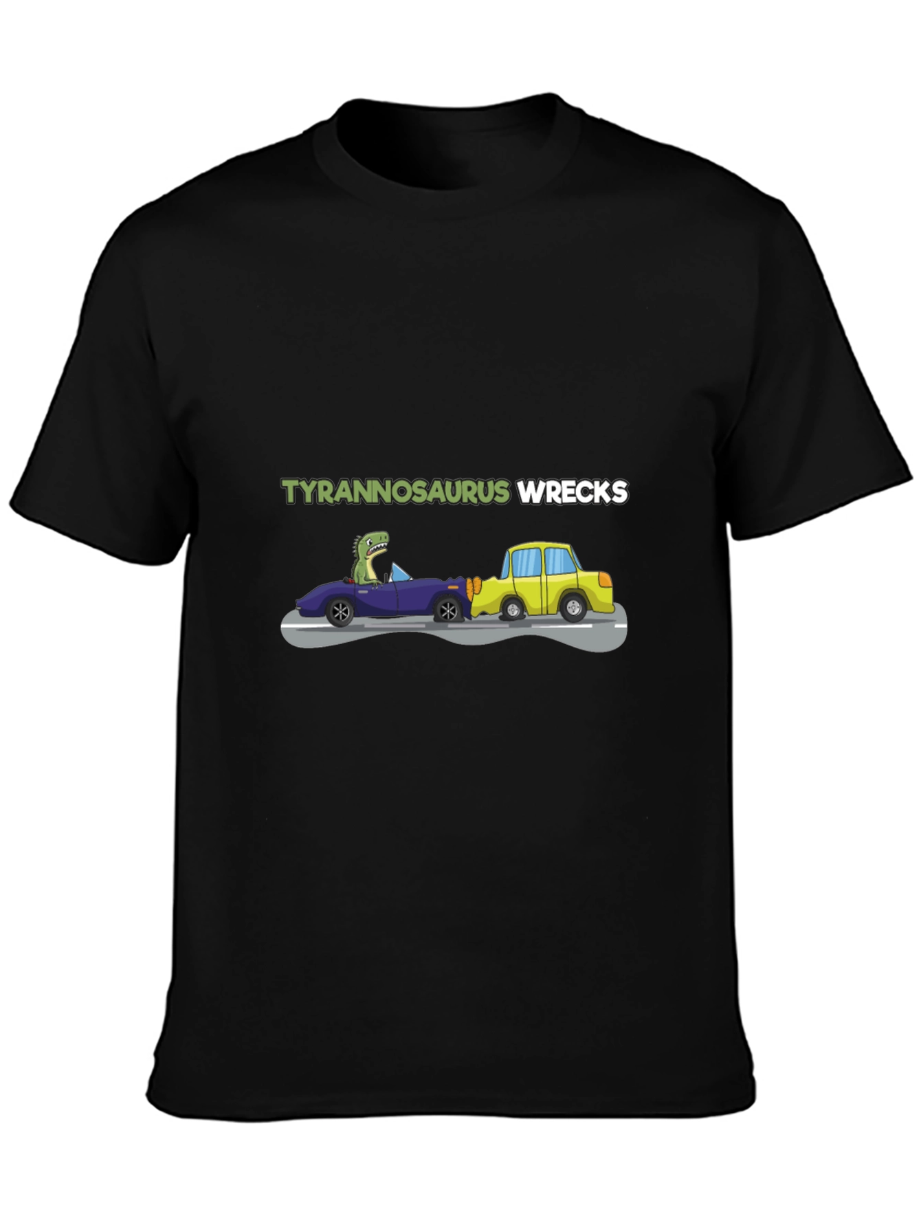 Tyrannosaurus Wrecks Graphic T-Shirt