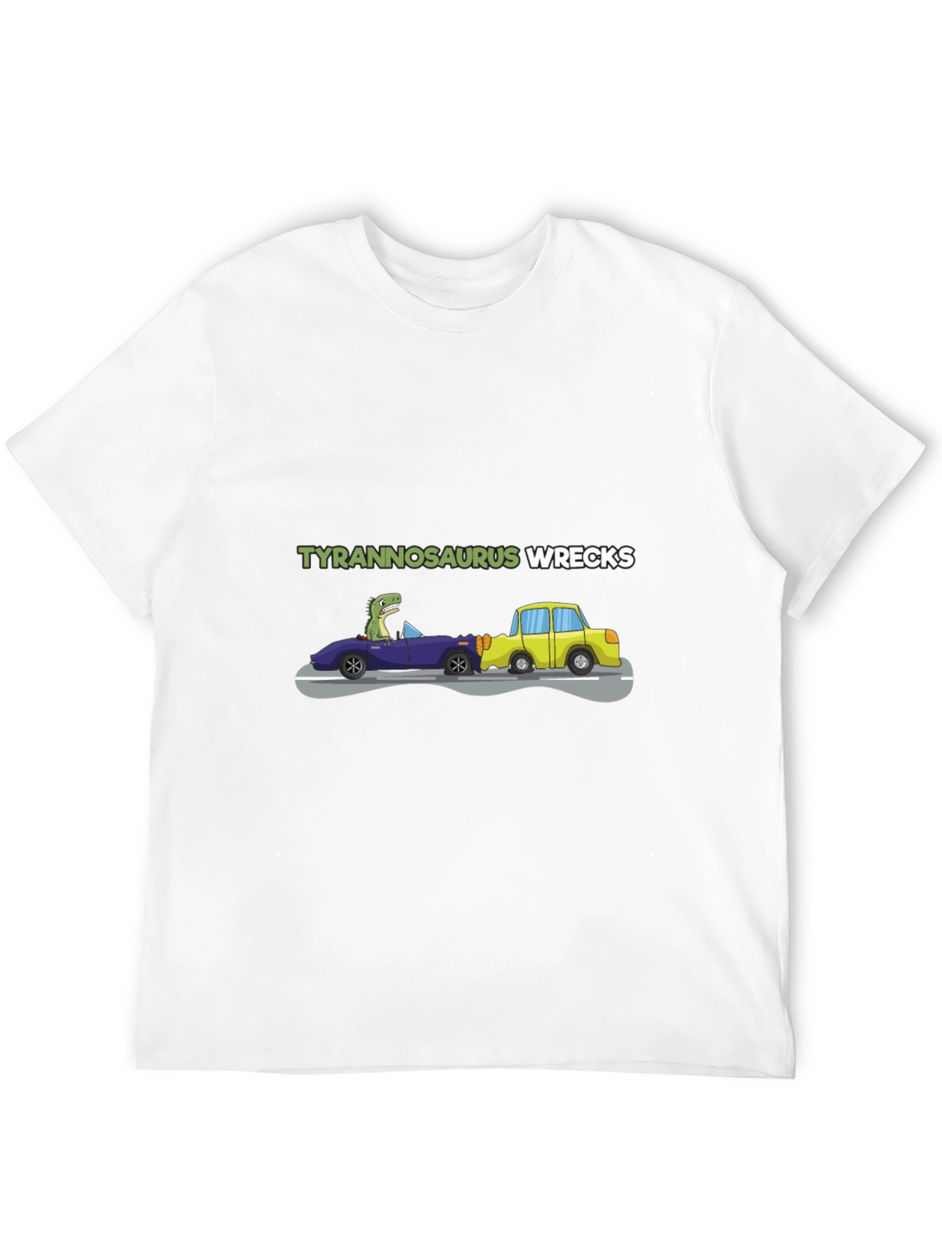 Tyrannosaurus Wrecks Graphic T-Shirt