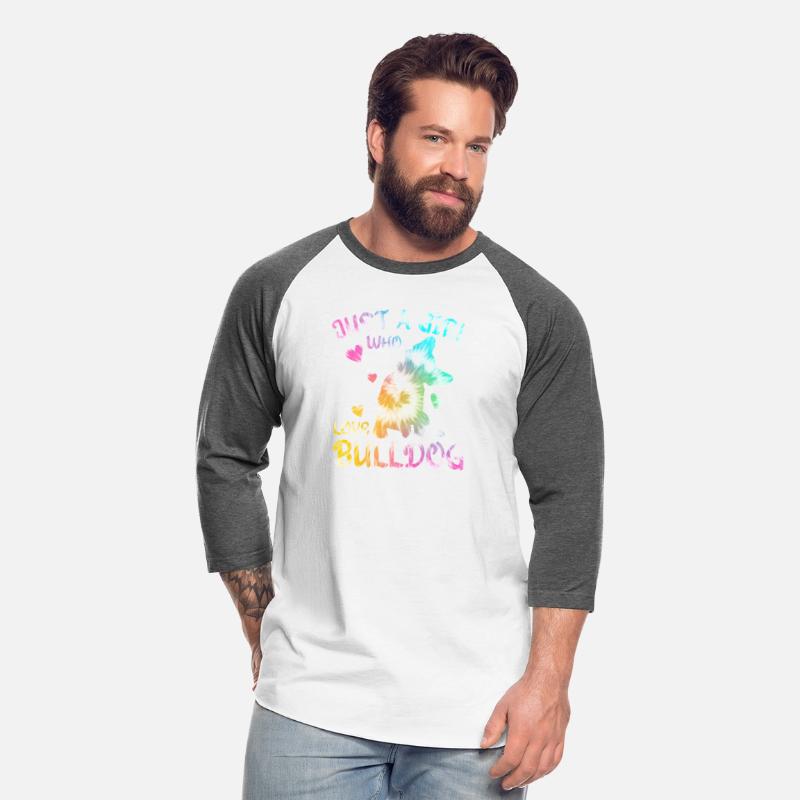Just A Girl Who Love BullDog Tie Dye Gift For Teen