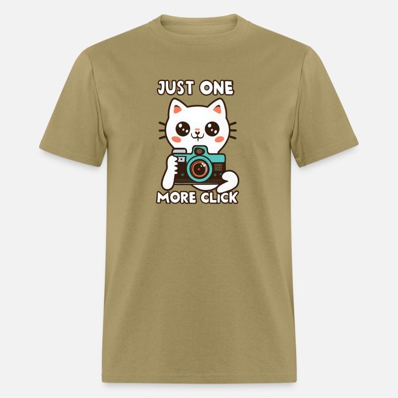 Just One More Click Cat Taking Photo