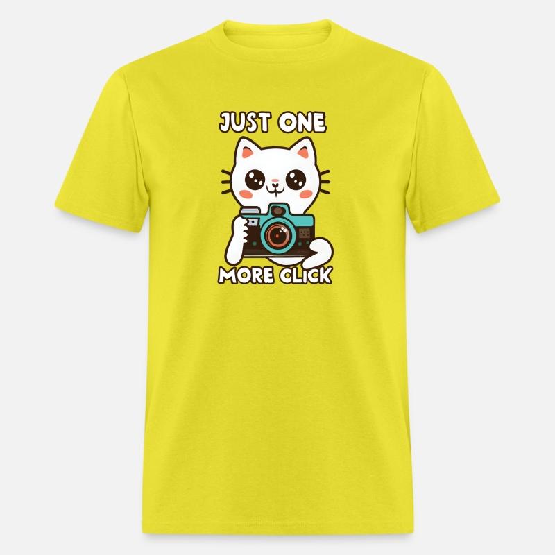 Just One More Click Cat Taking Photo