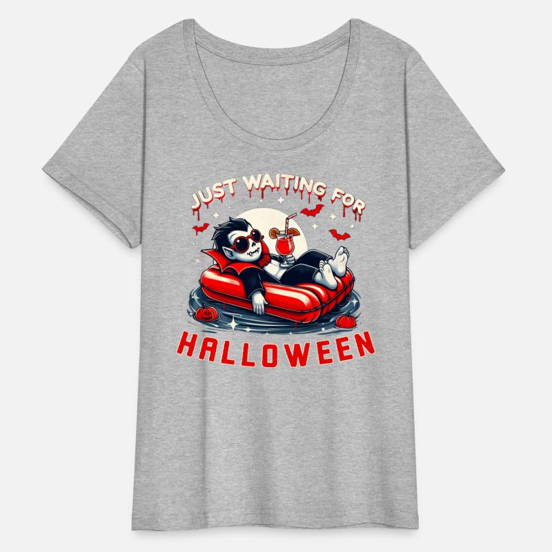Just Waiting For Halloween Relax Summer Vampire