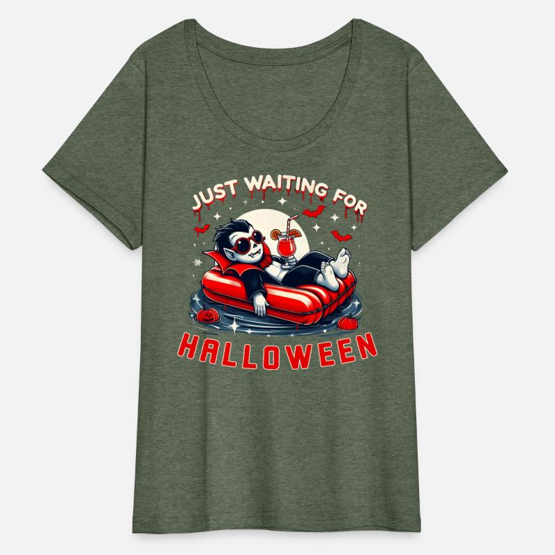 Just Waiting For Halloween Relax Summer Vampire