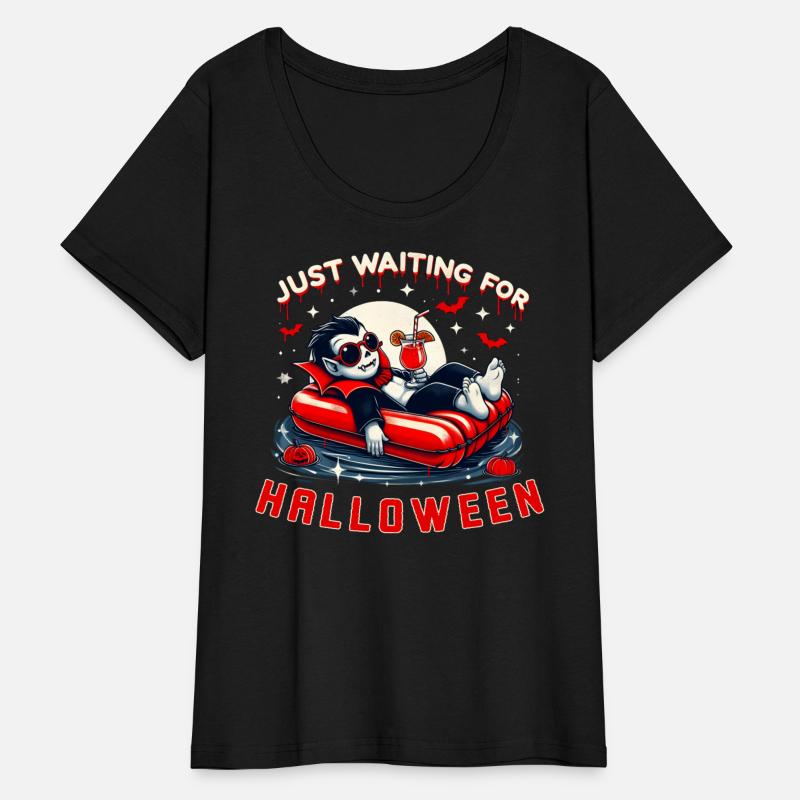 Just Waiting For Halloween Relax Summer Vampire