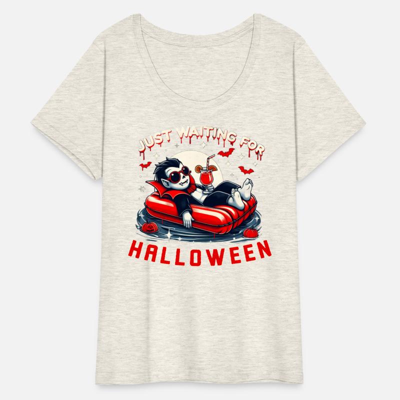 Just Waiting For Halloween Relax Summer Vampire