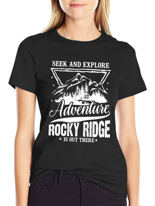 Adventure Seeker Black T-Shirt