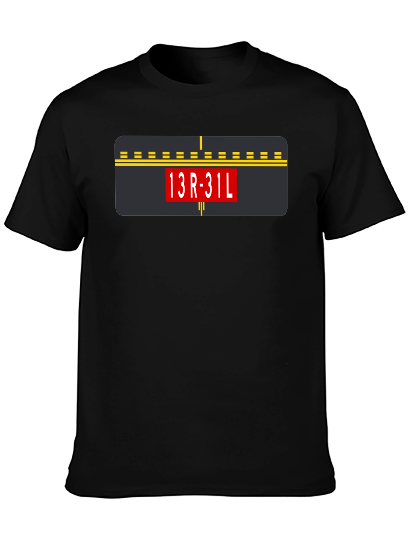 Airport Runway 13R-31L Graphic Tee