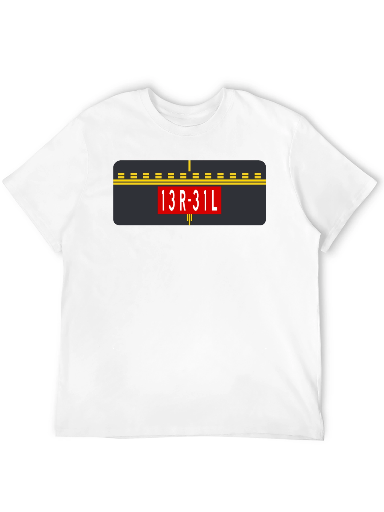 Airport Runway 13R-31L Graphic Tee