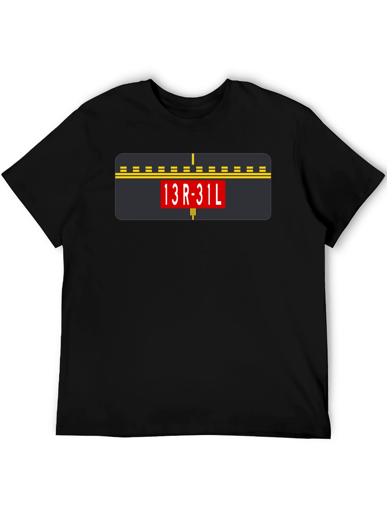 Airport Runway 13R-31L Graphic Tee