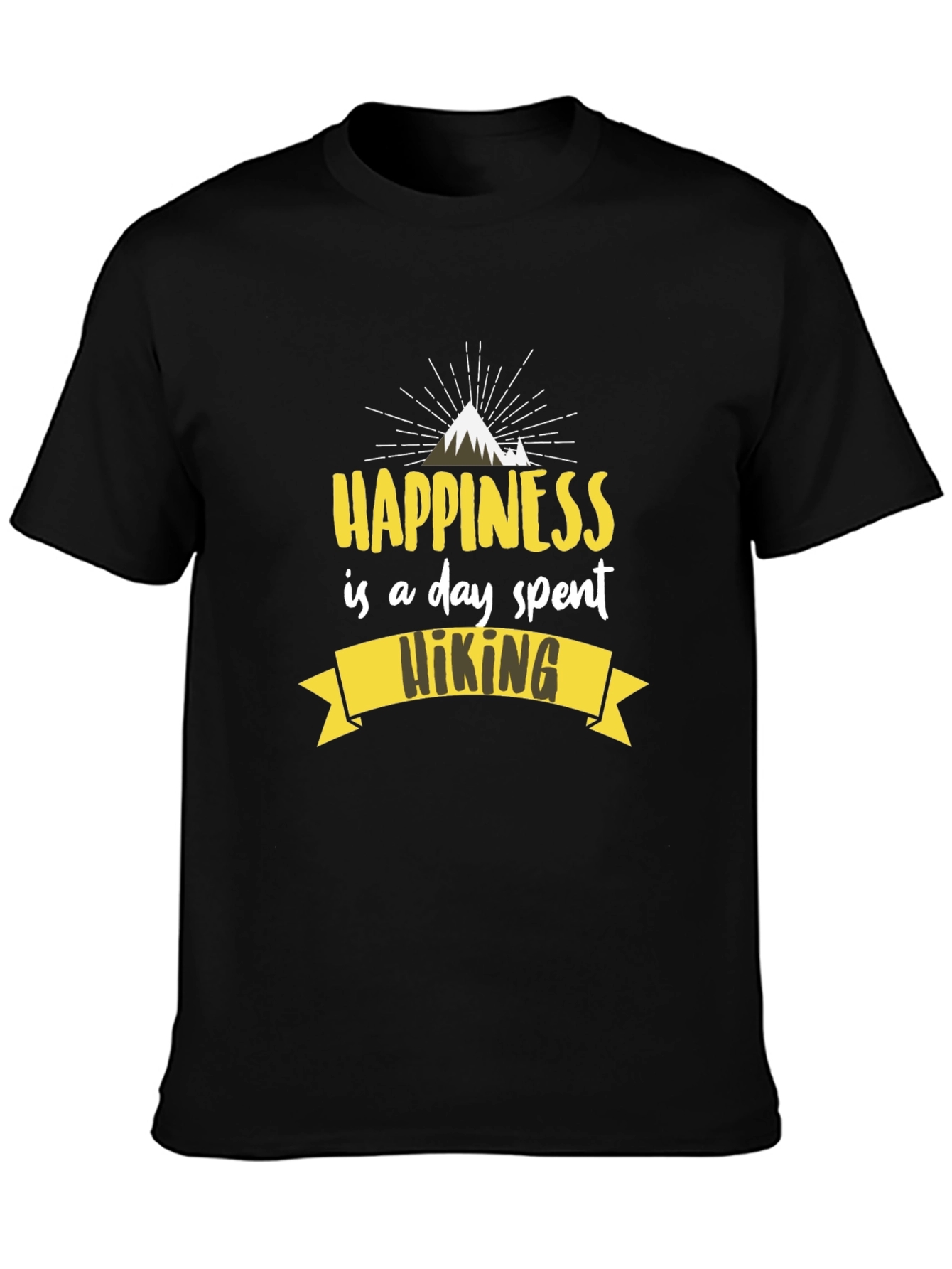 Hiking Happiness Graphic T-Shirt