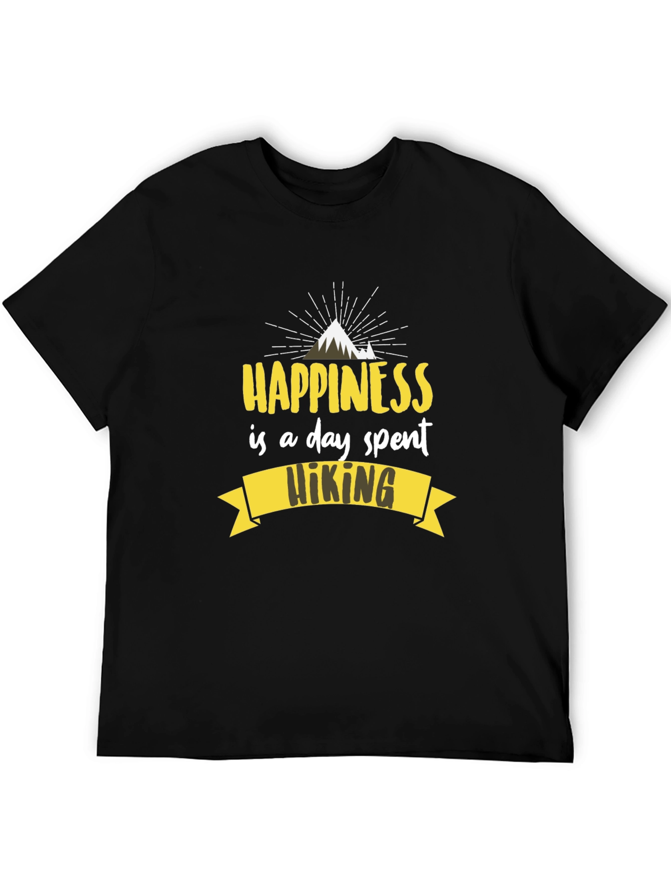 Hiking Happiness Graphic T-Shirt