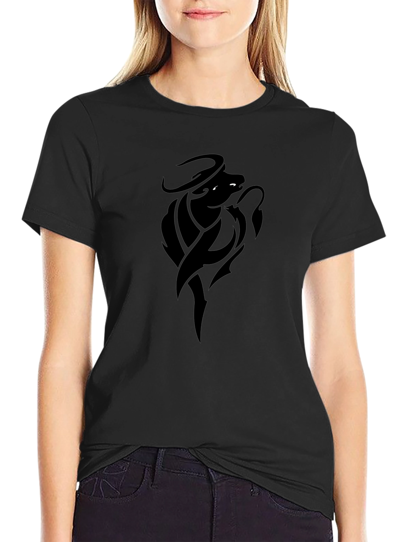 Black Bull Graphic Tee - Mens Casual Shirt