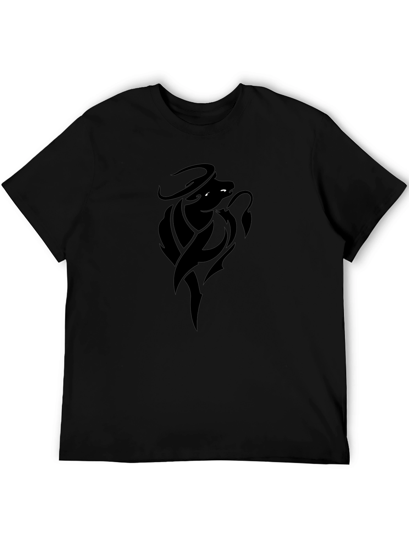 Black Bull Graphic Tee - Mens Casual Shirt