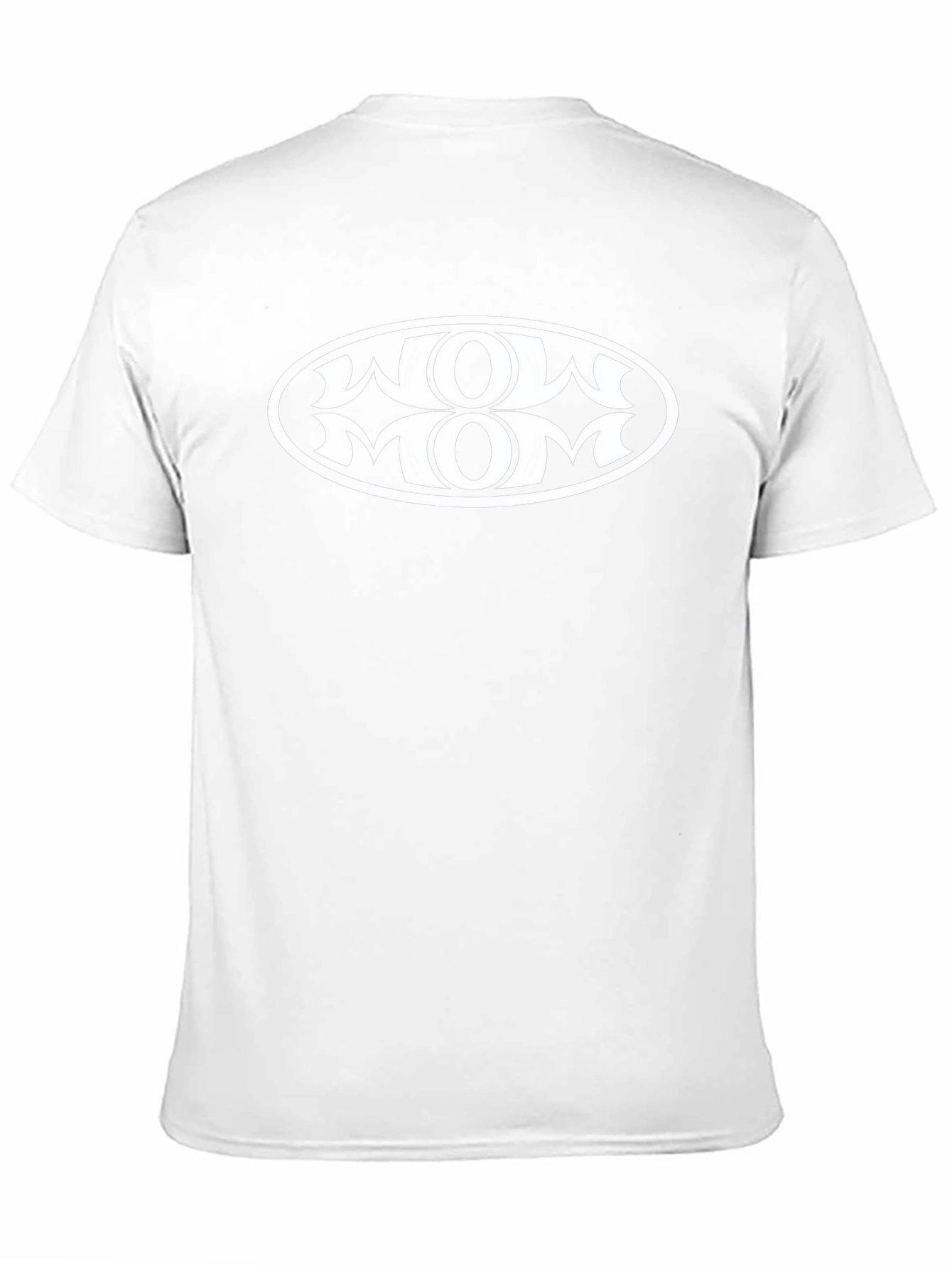 WOW MOM Graphic Tee - Soft Cotton Blend