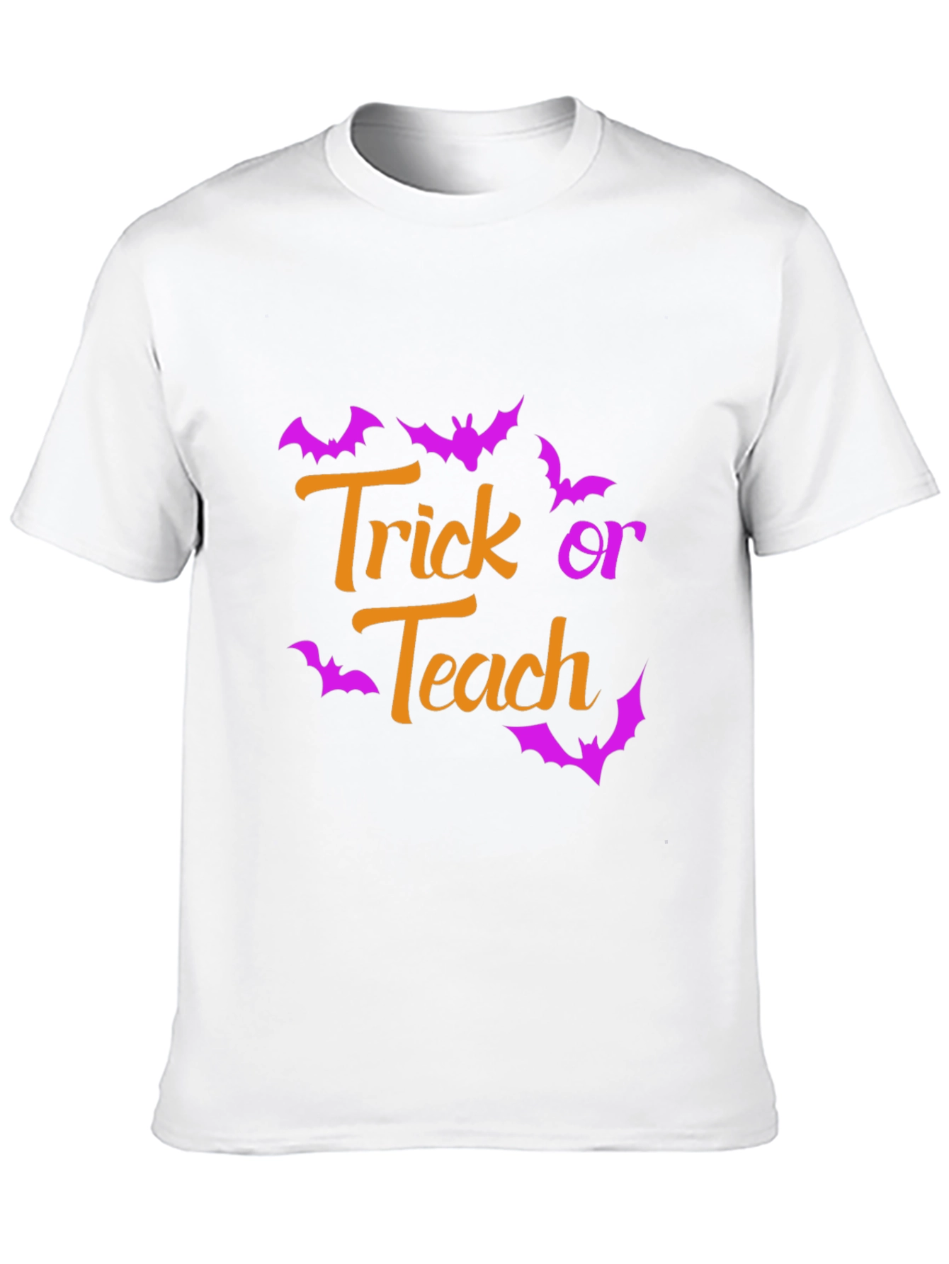 Trick or Teach Halloween Teacher T-Shirt